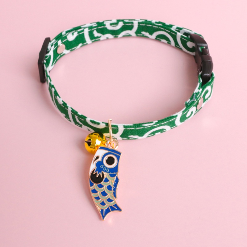 Vòng cổ cho chó mèo thú cưng charm có chuông cute cao cấp giá rẻ - Tabby Pet Store