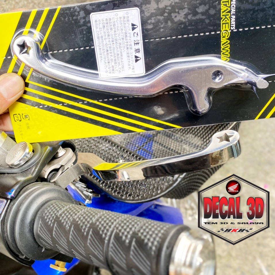 Tay thắng TakeGawa Dream , Wave exciter 135 150 Inox 304 đặc nguyên khối