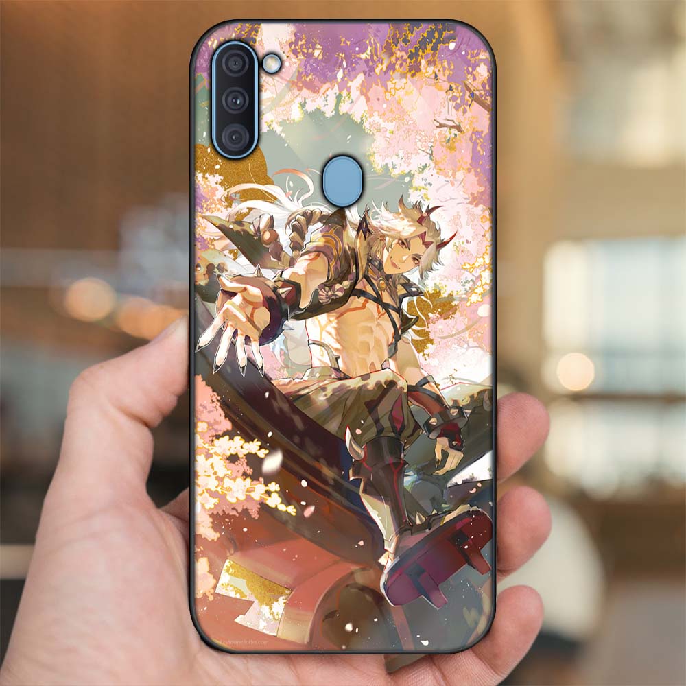 Ốp lưng Samsung A11, M11 viền đen in hình Arataki Itto Genshin Impact