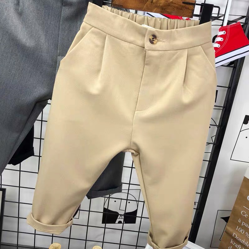 Quần Vải Quần Tây Quần Âu Cho Bé Trai Và Bé Gái Mặc Đi Chơi Đi Dạo Từ 6Kg Đến 35Kg Thời Trang Trẻ Em Heri Kids