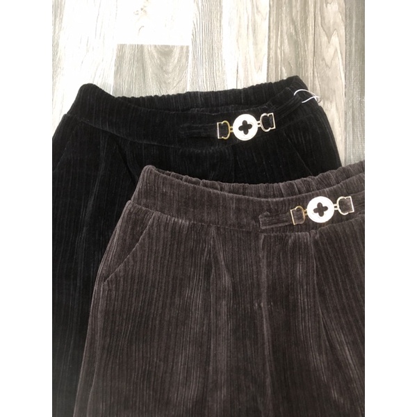 QUẦN BAGGY NHUNG LOẠI ĐẸP