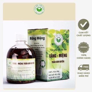 Thảo Mộc Răng Miệng Trần Kim Huyền - Sâu răng và viêm chân răng, sạch tưa lưỡi, giảm nấm lưỡi.