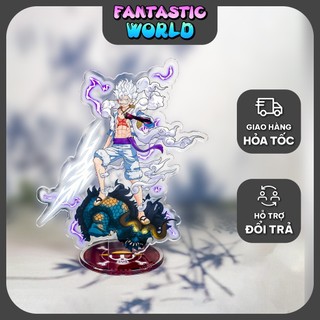 Tượng mica standee anime One Piece Đảo Hải Tặc nhựa acrylic, nhân vật luffy, zoro, nami, ace ...