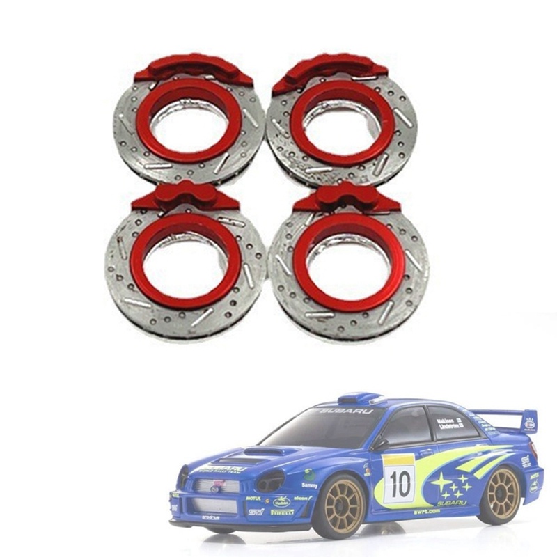 Phanh Kim Loại Đĩa Caliper Cho MINI-Z Mini Z MA020 MA030 FWD MINI-Q8 1 / 28 RC Xe Nâng Cấp Phần Phụ 