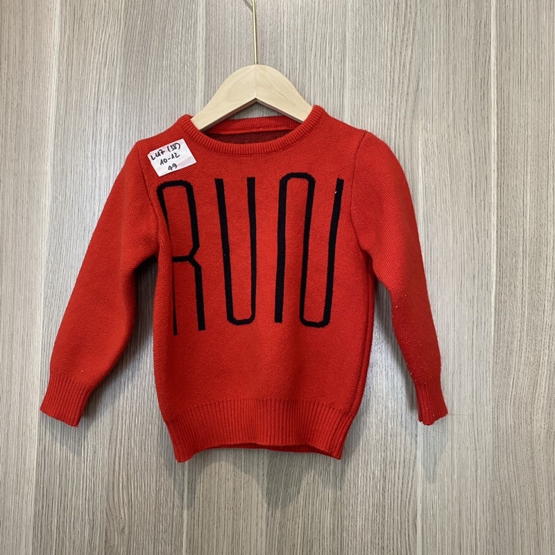 Áo len chui đầu bé trai bé gái hàng 2hand size 10-12kg L117