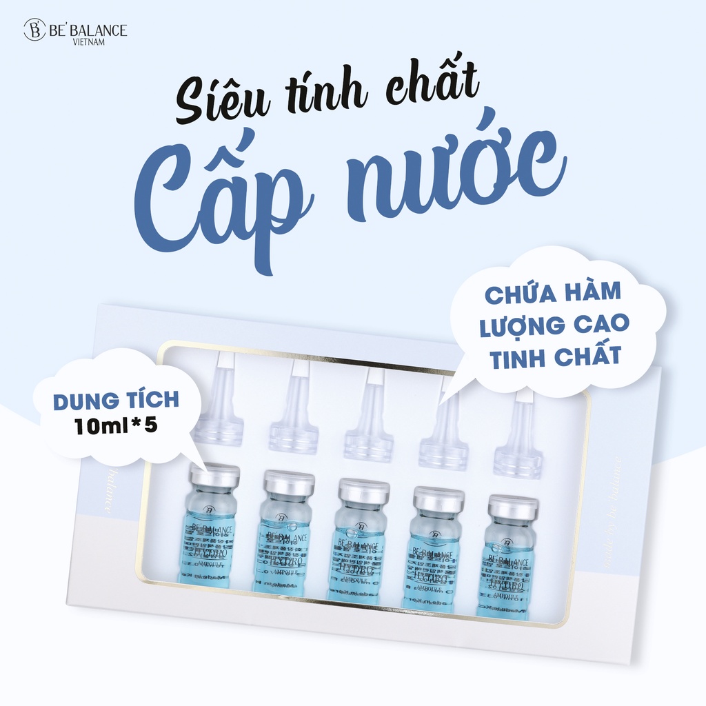 Tinh chất cấp ẩm chuyên sâu Be'Balance Hydro Ampoule