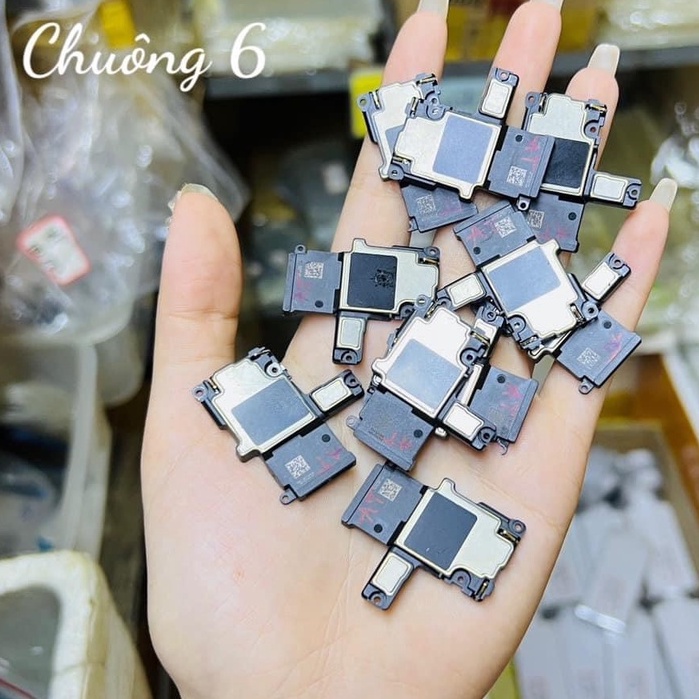 Linh kiện zin thay thế cho ip6 : rung, loa chuông, dây cáp sạc, dây wifi, camera trước...