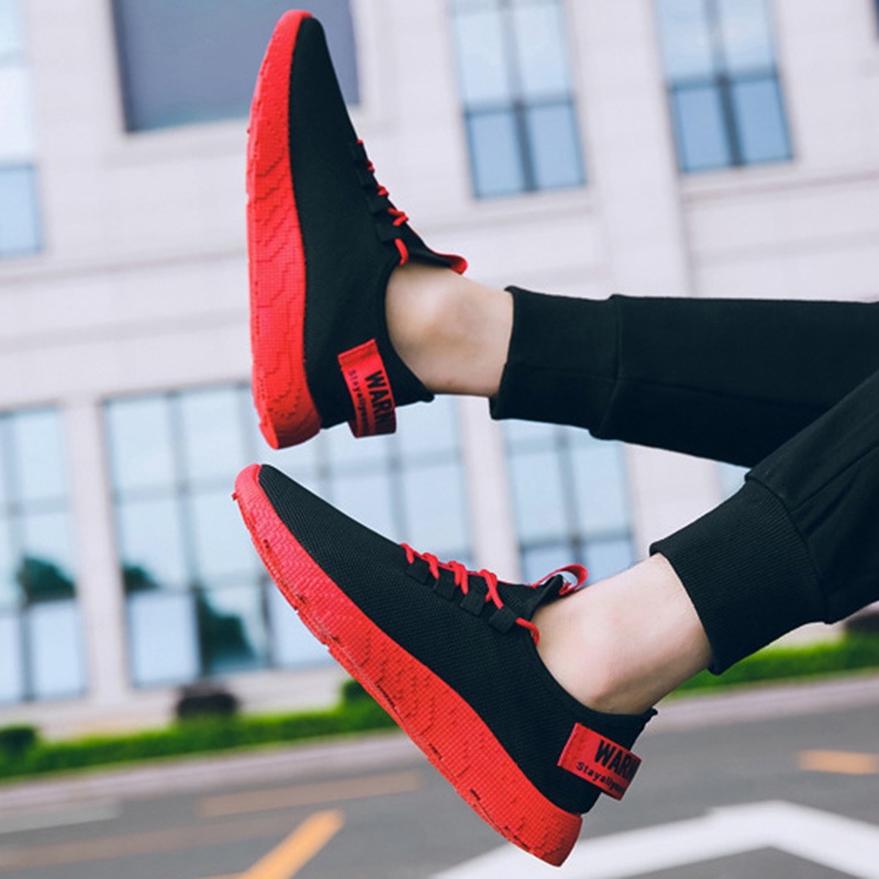 Giày Sneaker Chạy Bộ Thoáng Khí Thời Trang Cho Nam