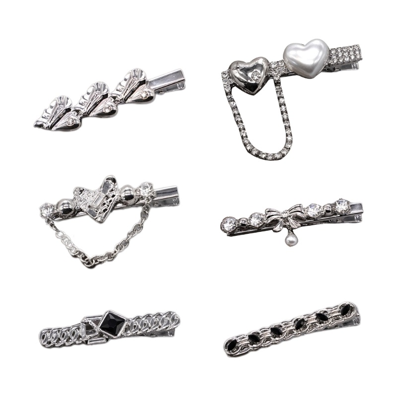 Kẹp Tóc Mỏ Vịt Nhiều Kiểu Dáng Dễ Thương Y2k Dành Cho Nữ