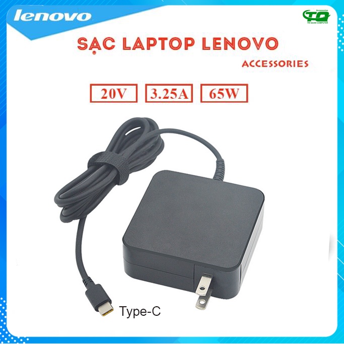 Type-C Sạc laptop lenovo công suất 20V 3.25A 65W