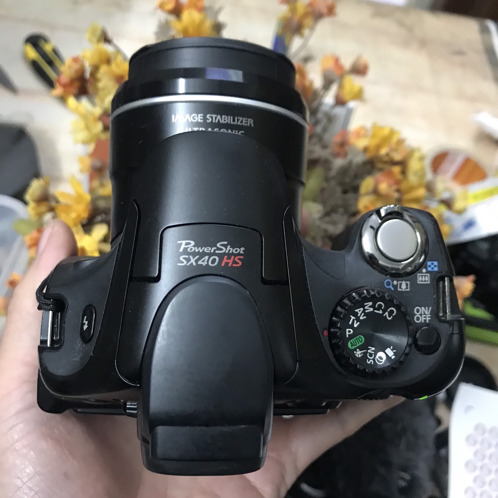 Máy ảnh Canon SX40HS màn hình lật zoom 35x