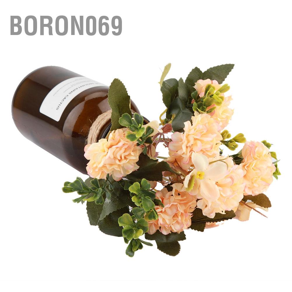 Boron069 Nhân Tạo Hoa Giả Cúc Bó Thực Vật Ngoài Trời Khu Vườn Nhà Trang Trí Lễ Cưới