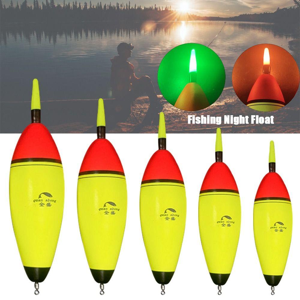 MUVAKO Phao Nổi Câu Cá Ban Đêm Bằng Nhựa Chất Lượng Cao