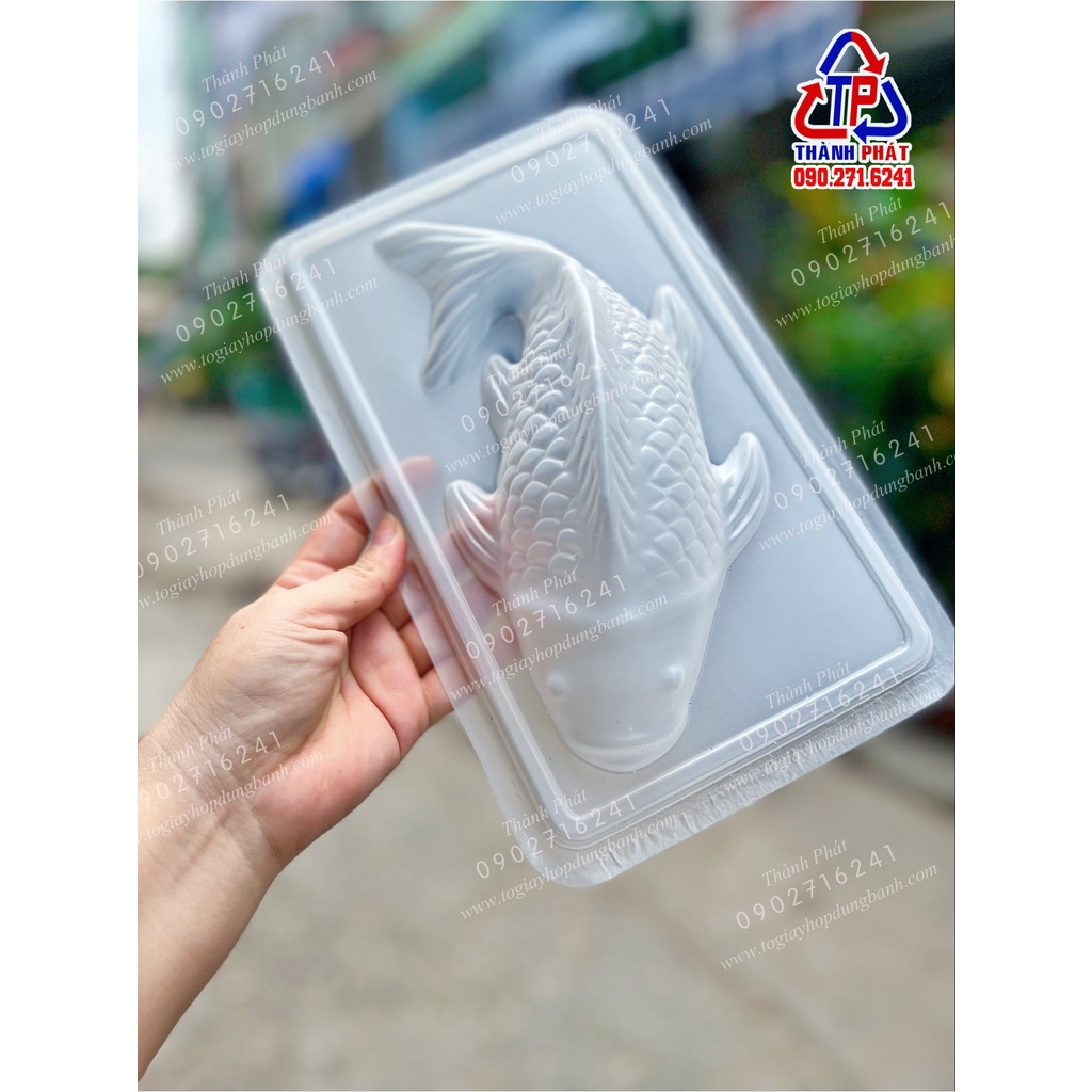 Khuôn cá chép đổ rau câu - khuôn xôi cá chép