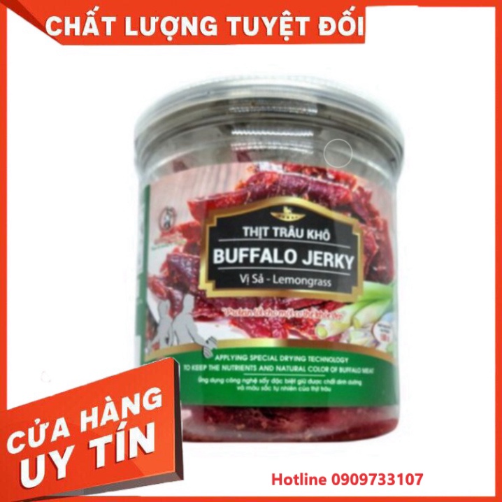 HCM-SALE Đồ Ăn Vặt, Thịt Trâu Khô, Beef Jerky, Khô Bò Nhiều Vị Quang Hiển New