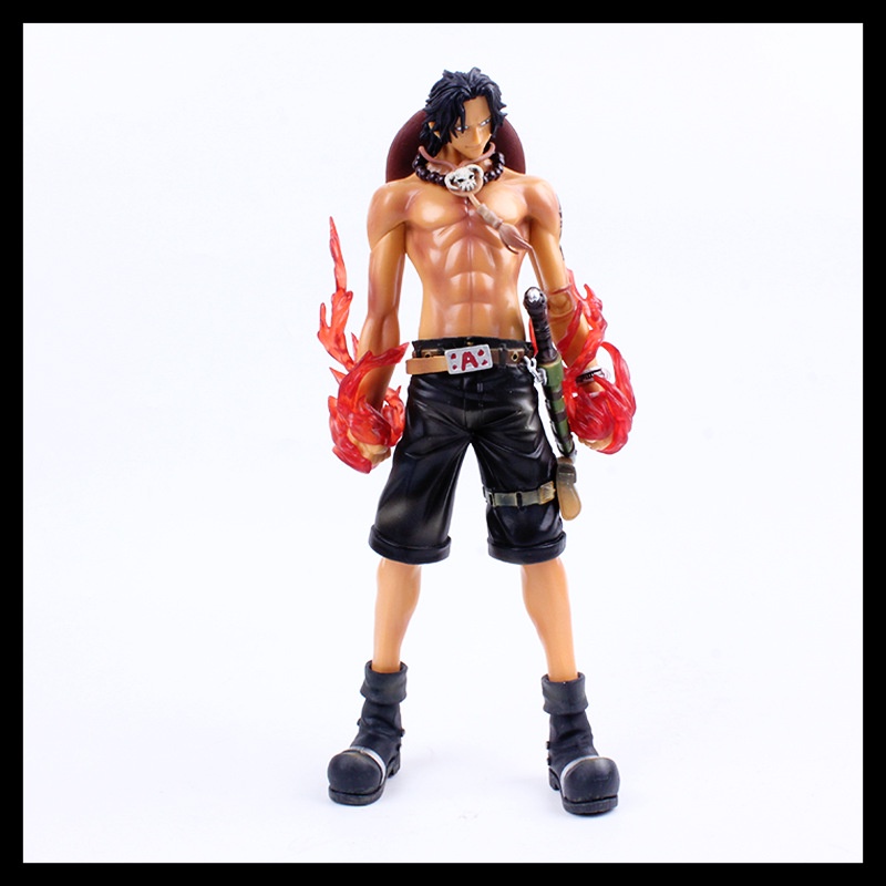 Mô hình One Piece nhân vật Ace đứng cao 28 cm, bản đẹp, đường nét chi tiết, đổi trả 7 ngày