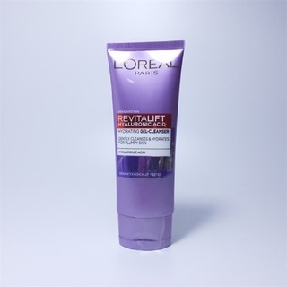 Sữa Rửa Mặt Dưỡng Ẩm Giúp Da Căng Mướt Loreal Revitalift Hyaluronic Acid Hydrating Gel-Cleanser 100ml