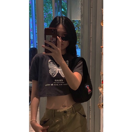 ÁO THUN CROPTOP BABY TEE CESAR