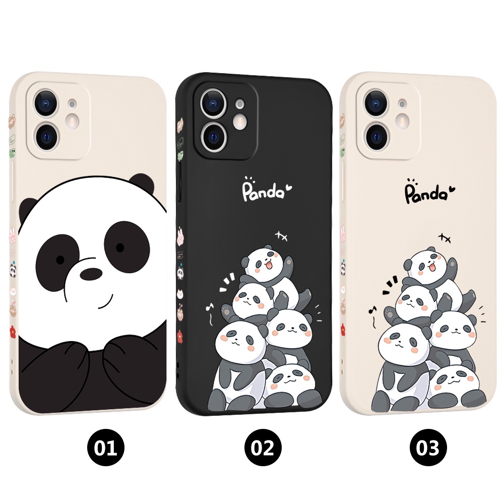 Ốp Điện Thoại Silicon Mềm In Hình Gấu Trúc Cho Xiaomi Mi 10T Pro 9T Pro 11T Pro Mi 10 11 Lite 11 10 Pro 11 Ultra Mi 9 8 SE CC10