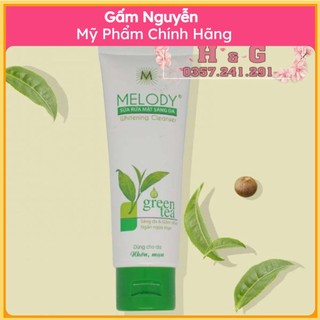 Sữa rửa mặt Melody trà xanh