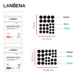 Miếng dán mụn Lanbena Breylee Acne Pimple Patch
