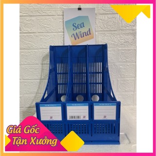File 3 ngăn đựng tài liệu - Khay đựng tài liệu A4 3 ngăn