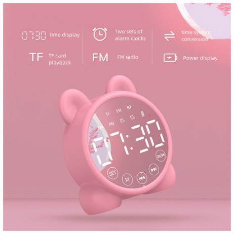 Loa Bluetooth Không Dây Nhỏ Gọn Có Đồng Hồ Báo Thức Để Bàn Hỗ Trợ Thẻ TF / Điện Thoại Di Động Phổ Biến Bán Chạy Nhất | BigBuy360 - bigbuy360.vn