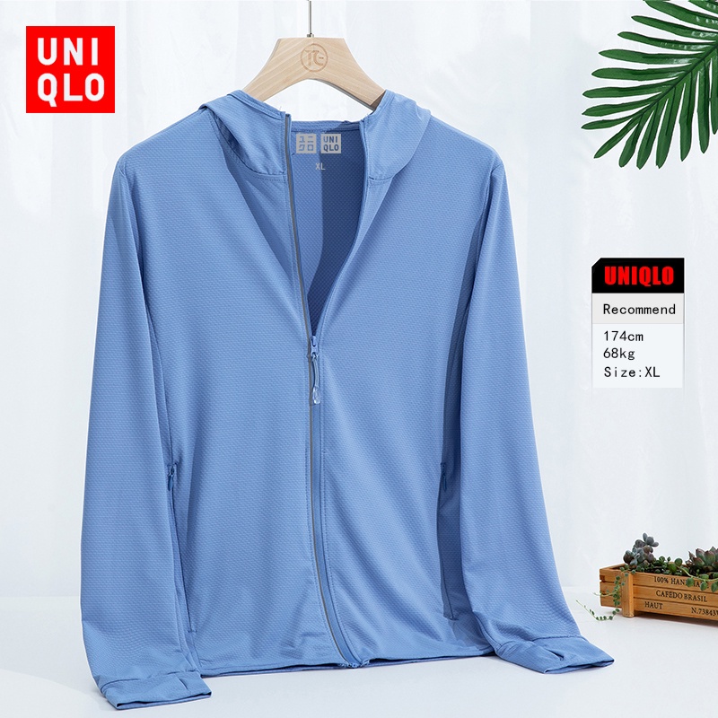 Uniqlo Áo Khoác Chống Nắng Thoáng Khí Mau Khô Size m-5xl