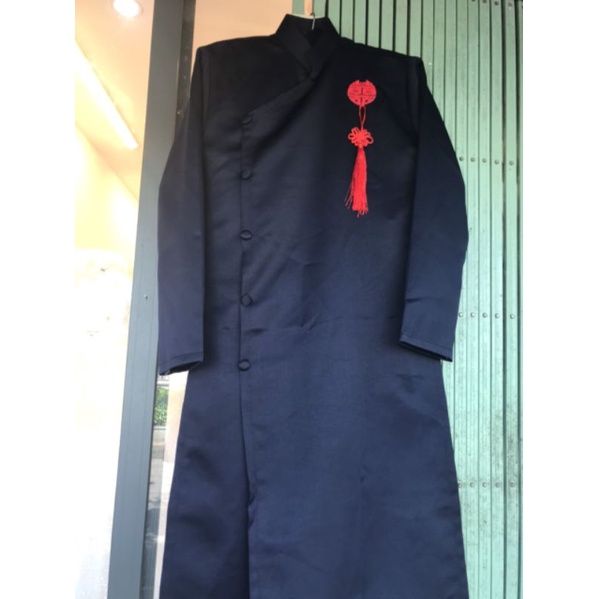 Áo dài nam tết chữ hỷ có bigsize nhiều màu