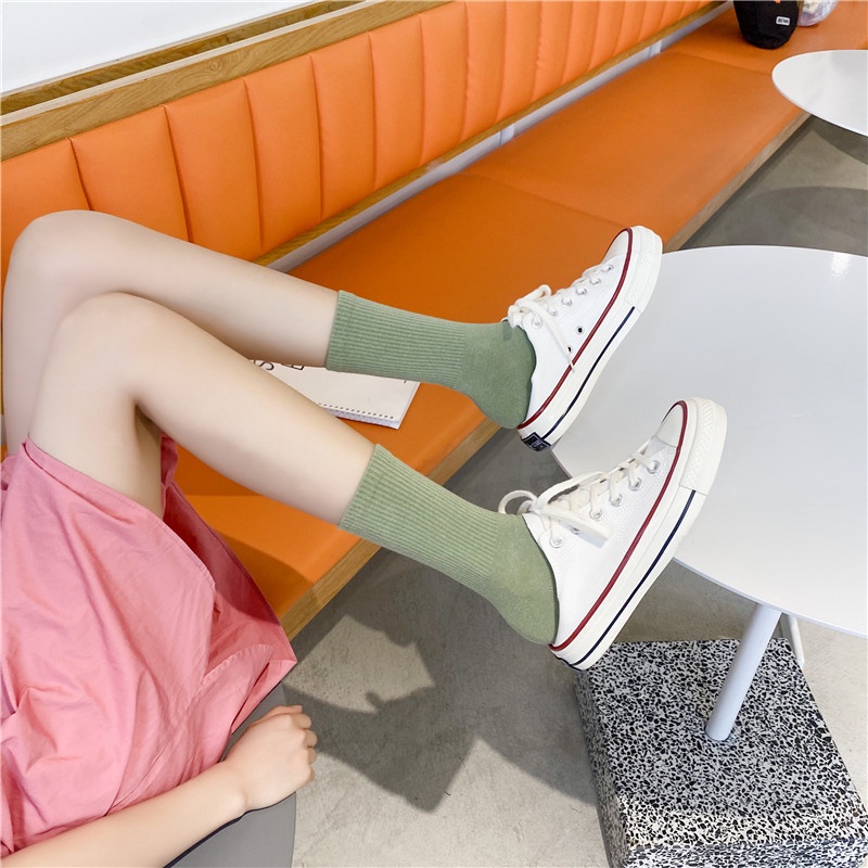 Vớ Thể Thao Dài Mềm Mại Và Thoải Mái Thời Trang Cho Nữ ruiyan