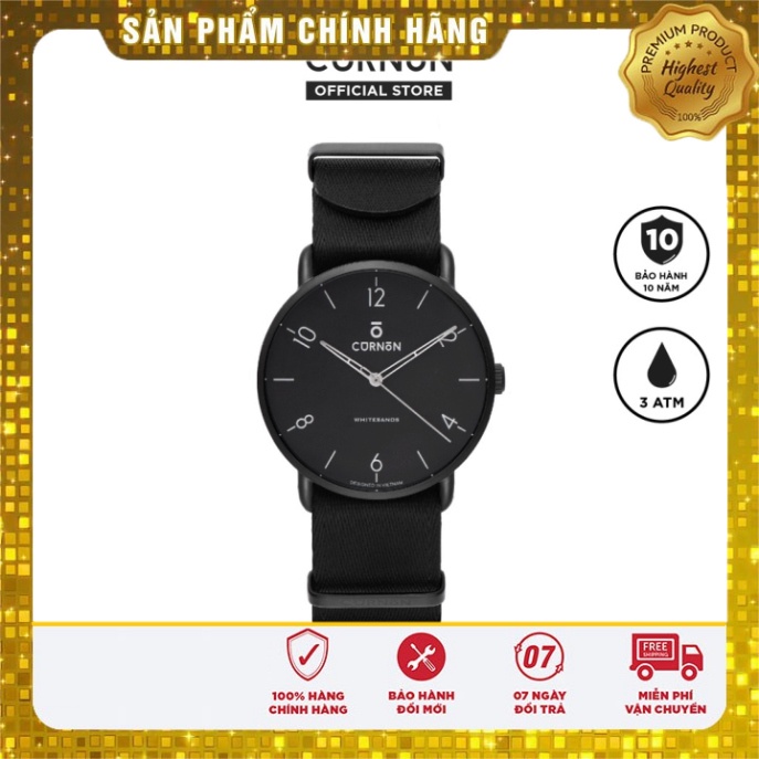 Đồng Hồ Nam/nữ Curnon Whitesands Range Dây Vải Nato hàng hiệu - kiến tạo Năng Động, Thời Trang