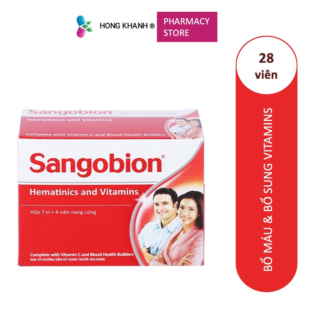 Viên uống Sangobion hộp 28 viên