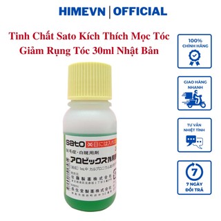 Tinh chất Sato kích thích mọc tóc giảm rụng tóc 30ml chính hãng Nhật Bản