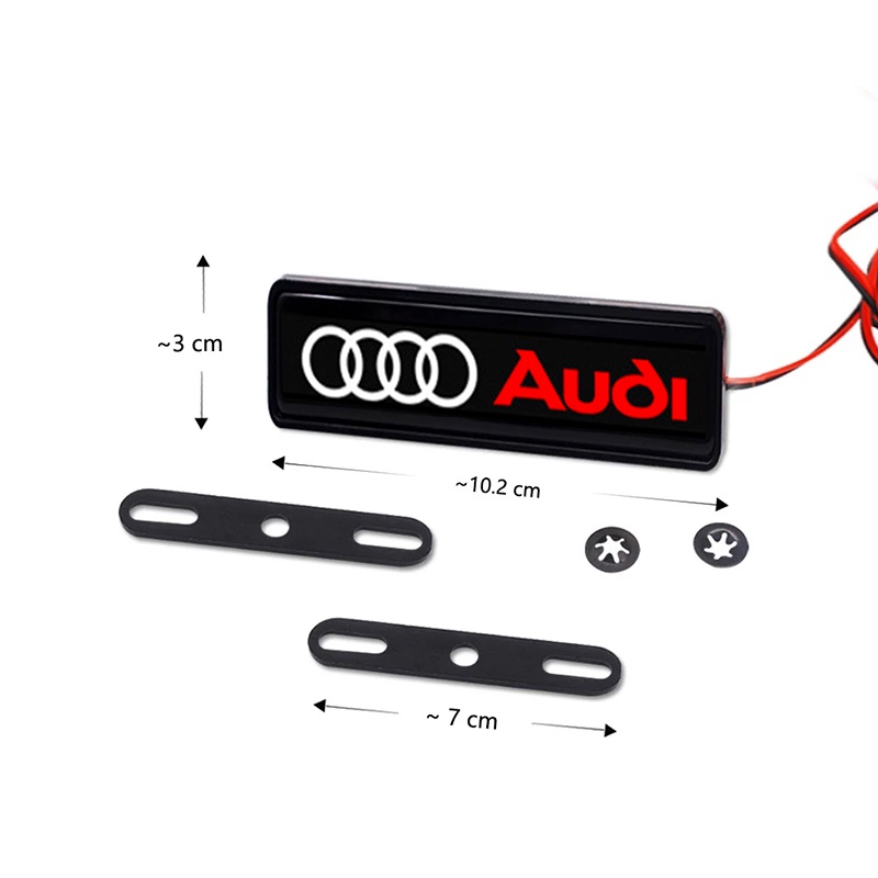 Đèn LED Trang Trí Mui Xe Hơi Audi RS Sline S3 S4 S5 S6 S7 A2 A3 A4 A5 A6 A7 A8
