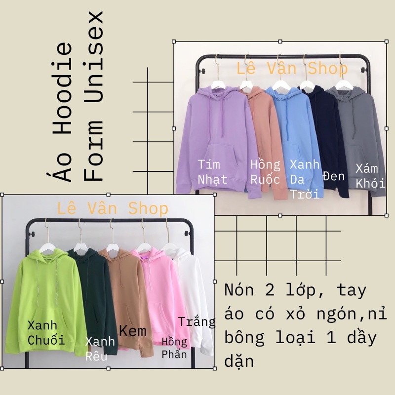 Áo hoodie basic
