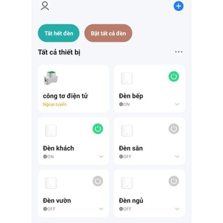Công tơ điện tử wifi Tuya