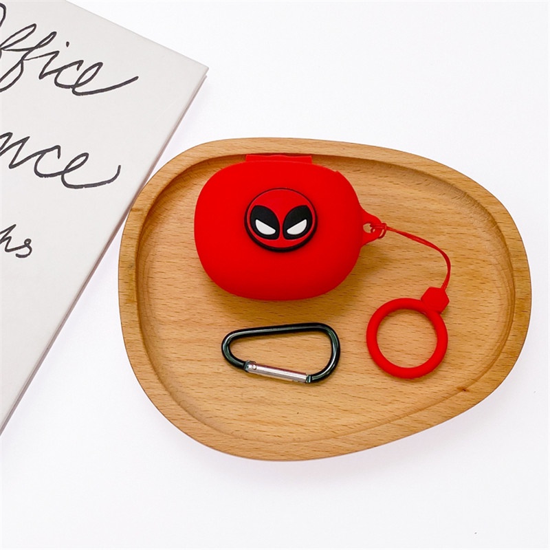 Vỏ Bảo Vệ Hộp Sạc Tai Nghe Anker Soundcore Life P3 Bằng Silicon Họa Tiết Hoạt Hình Marvel Độc Đáo