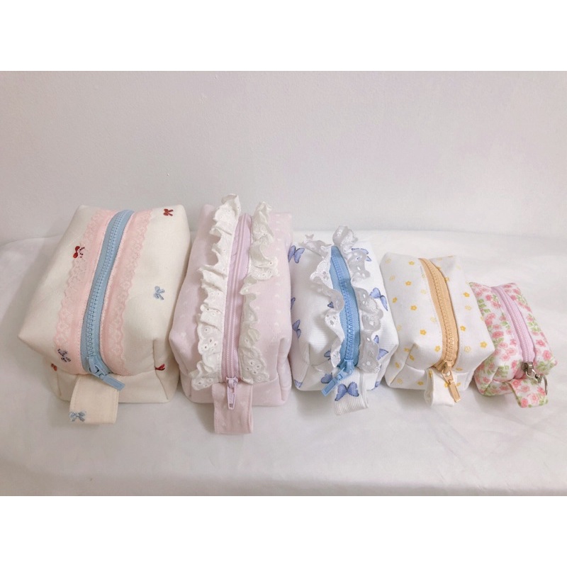 TÚI POUCH MINI ĐỰNG SON ĐỰNG ĐỒ CÁ NHÂN MADE BY 1402.Sew 🌸🌸