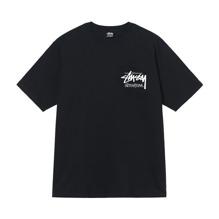 Stussy stock international new men's and women's cotton casual short sleeve t-shirt