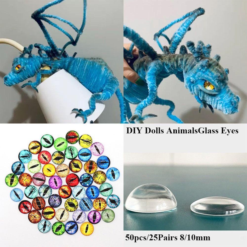 Bộ 50 / 25 Cặp Mắt Búp Bê Vui Nhộn|Khủng Long Mắt To Dễ Thương