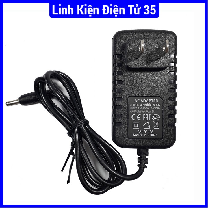Nguồn Adapter 5V-2A 5.5*2.1mm dài 1.5M hàng trung quốc giá rẻ