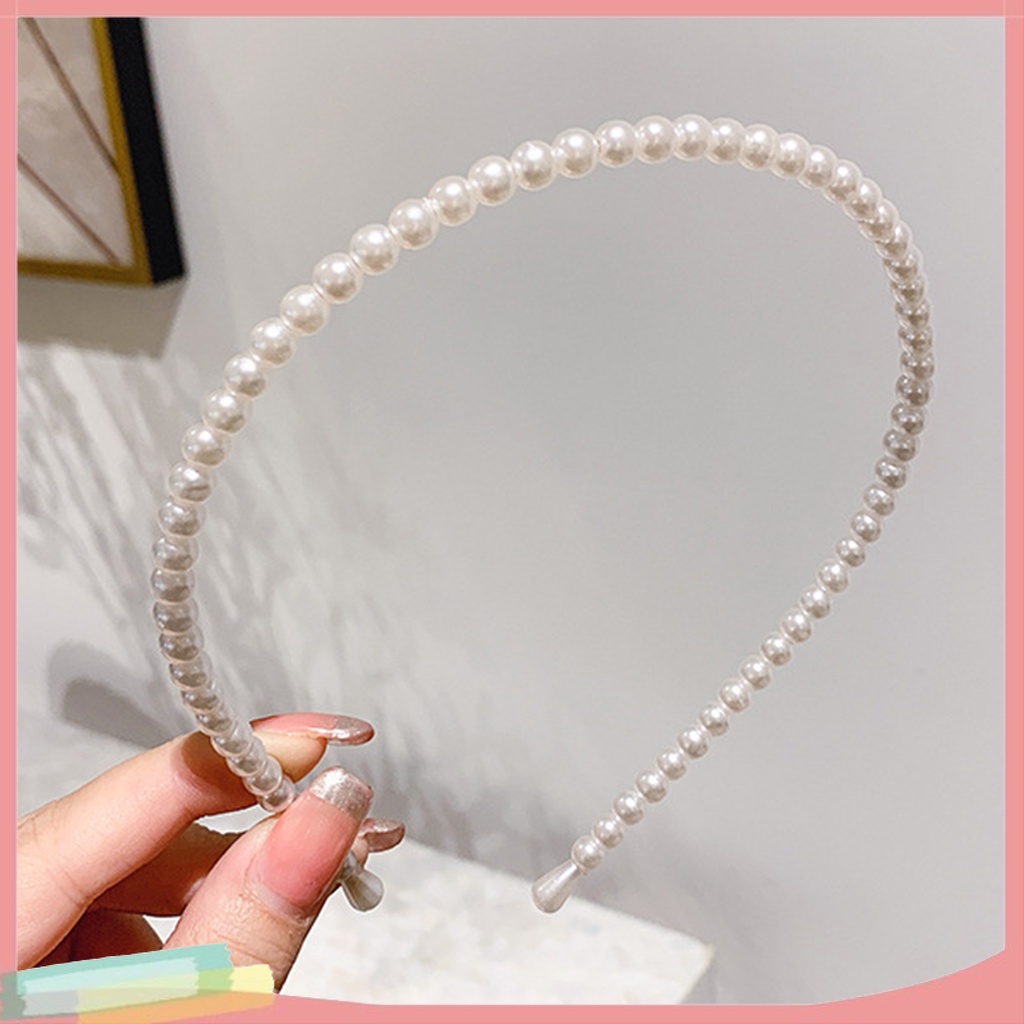 Băng Đô Đính Ngọc Trai Giả Thời Trang Cho Nữ