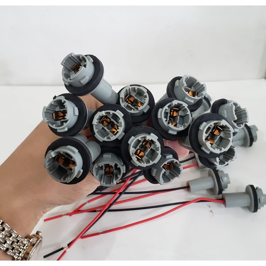 Đui T10 , dắt cắm đèn T10 demi