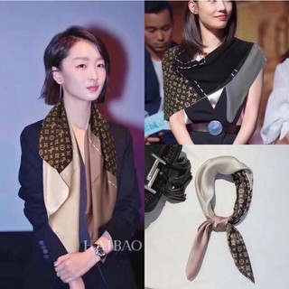 Khăn lụa quàng cổ , thắt nơ cách điệu lụa cao cấp Bống Chic