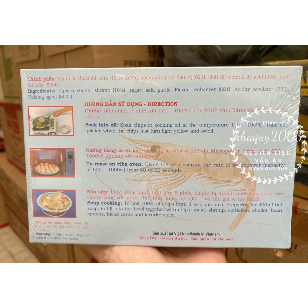 Bánh phồng tôm Sa Giang 200gr