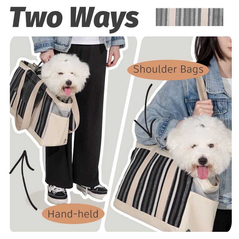 HamshMoc Ba Lô Mang Thú Cưng Đi Du Lịch Mềm Mại Tiện Dụng