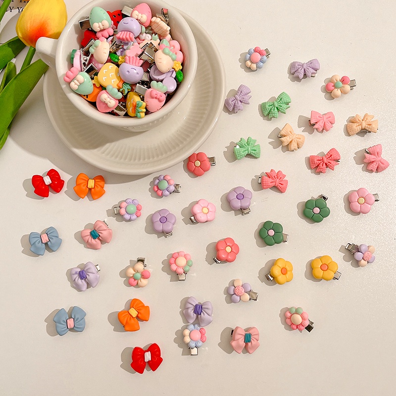 Trẻ em bướm kẹp tóc dễ thương phim hoạt hình nhỏ tóc clip tóc bangs kẹp tóc không đau