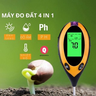Máy đo độ ph đất 4 trong 1