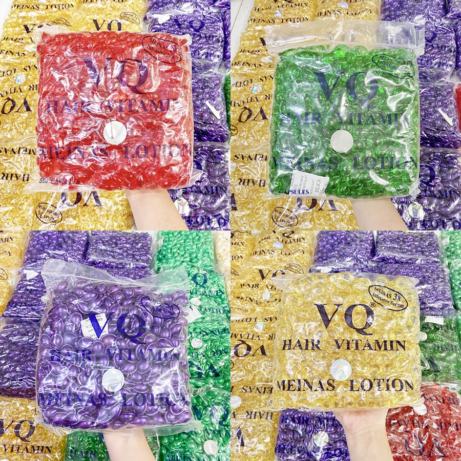 Combo Viên Serum Dưỡng Tóc Meinas Túi 10 Viên Giúp Mềm Mượt, Phục Hồi Tóc Hư Tổn