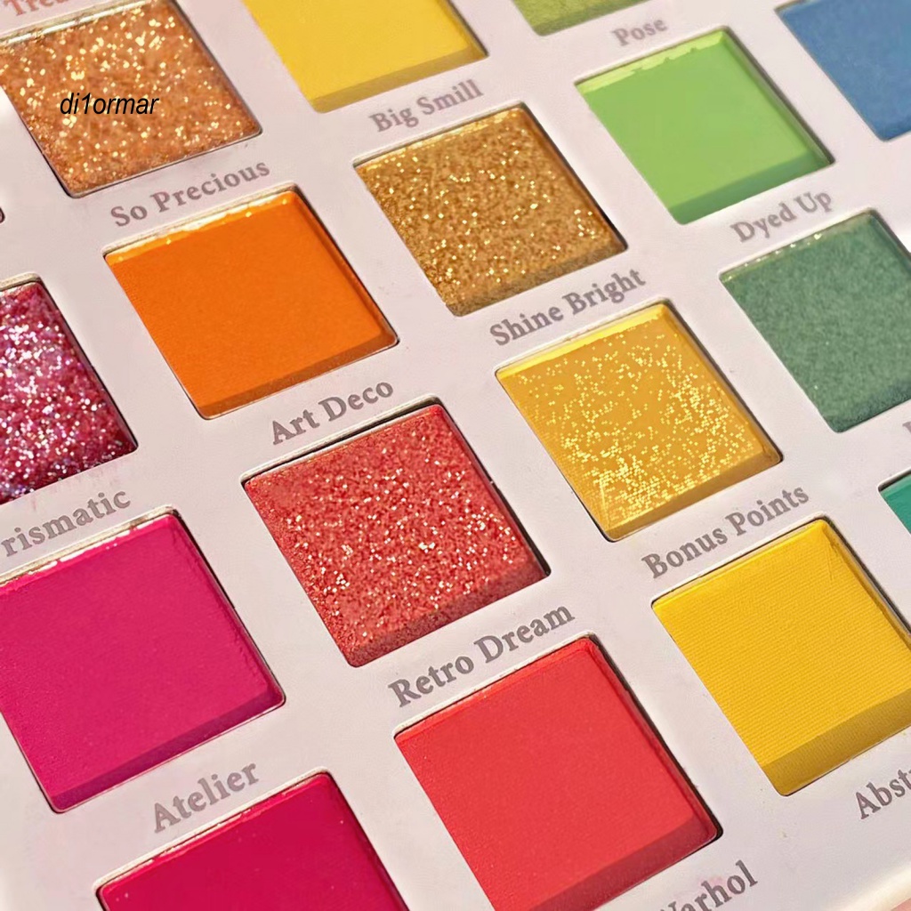 Bảng Phấn Mắt 30 Màu Cầu Vồng Ánh Ngọc Trai Kim Tuyến / Lì Trang Điểm Nhẹ Nhàng Lâu Trôi